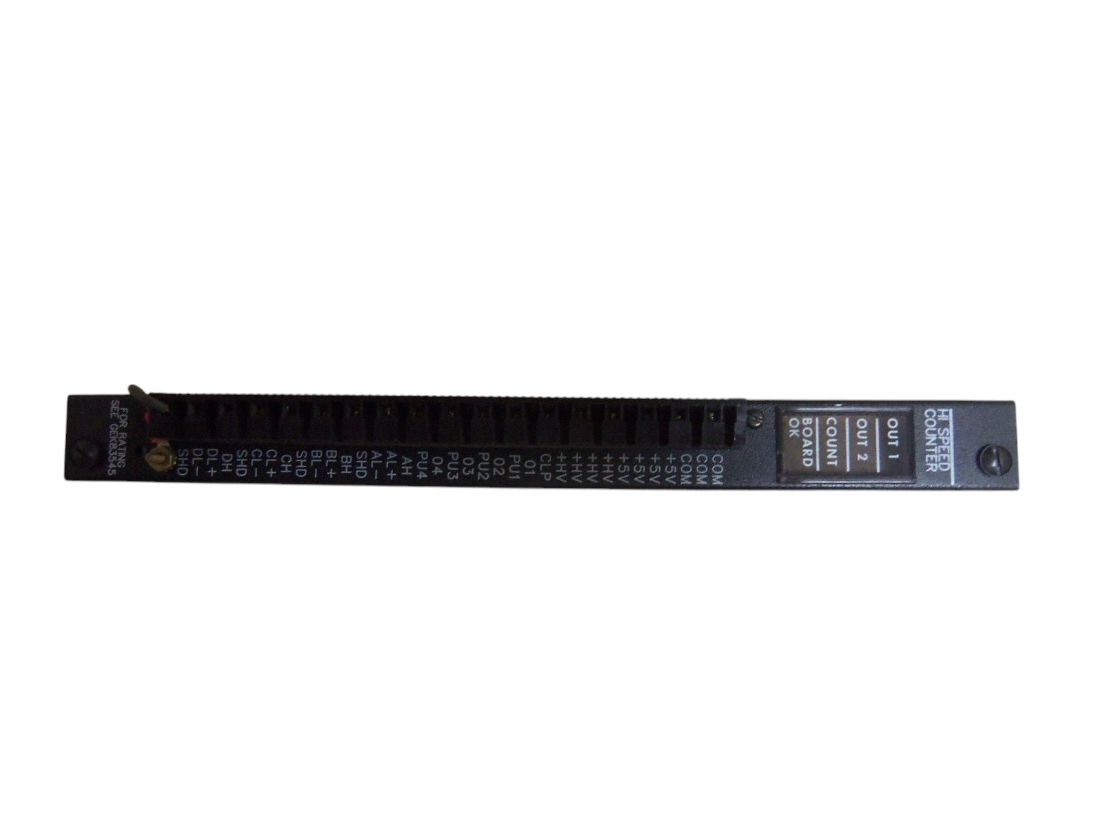 GE FANUC IC600FP827K FACEPLATE UNMP