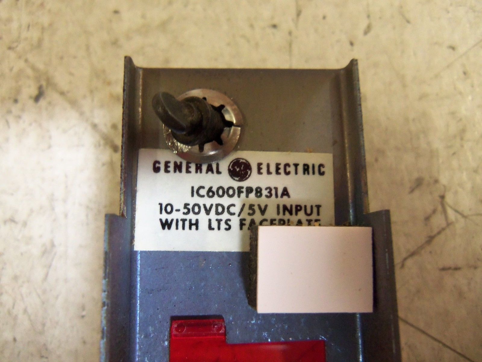 GE FANUC IC600FP831A FACEPLATE UNMP