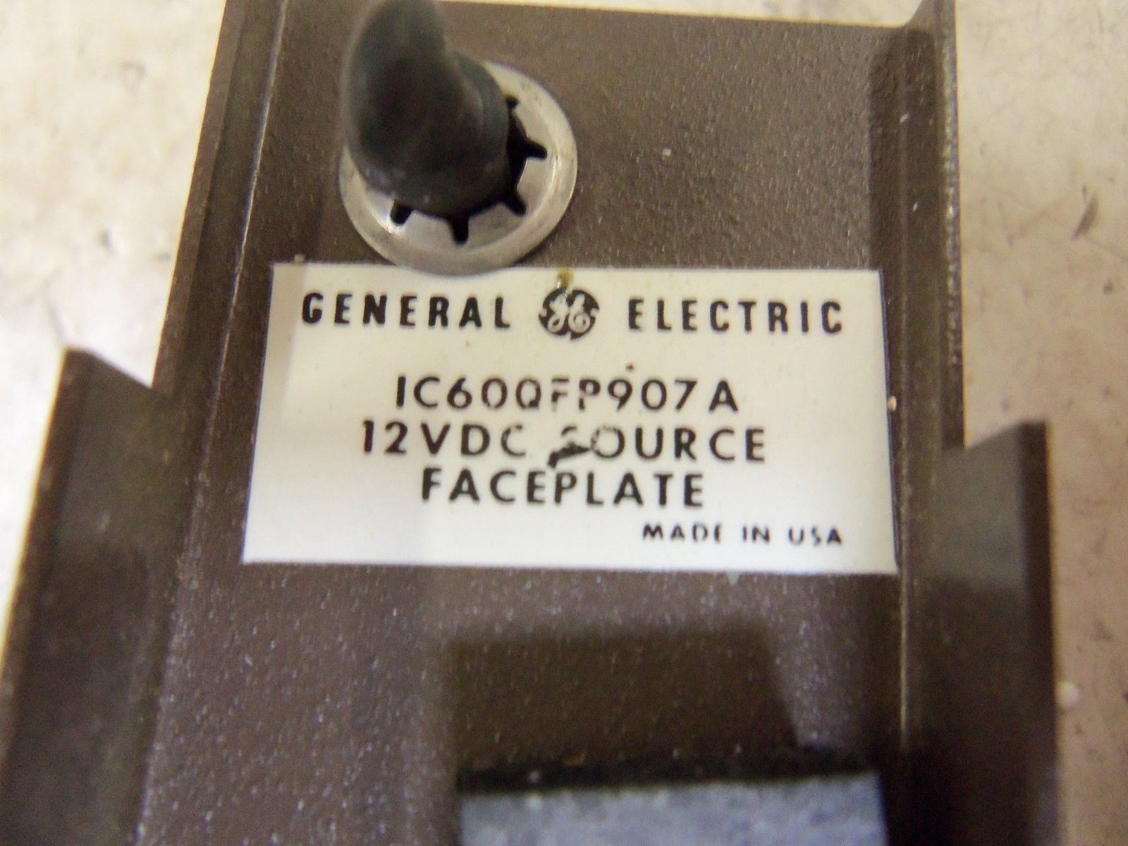 GE FANUC IC600FP907A FACEPLATE UNMP