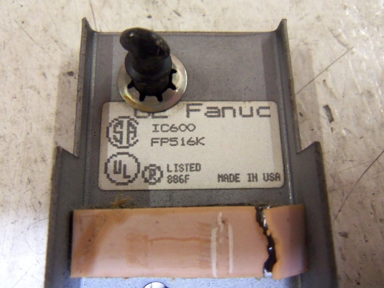 GE FANUC IC600FP917K FACEPLATE UNMP
