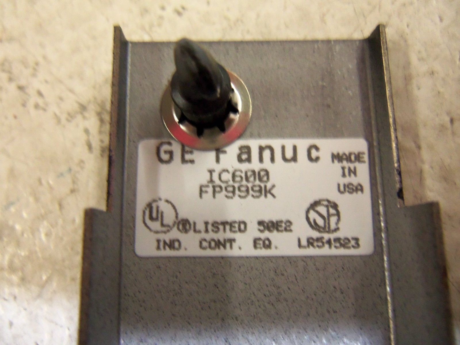 GE FANUC IC600FP999K FACEPLATE UNMP