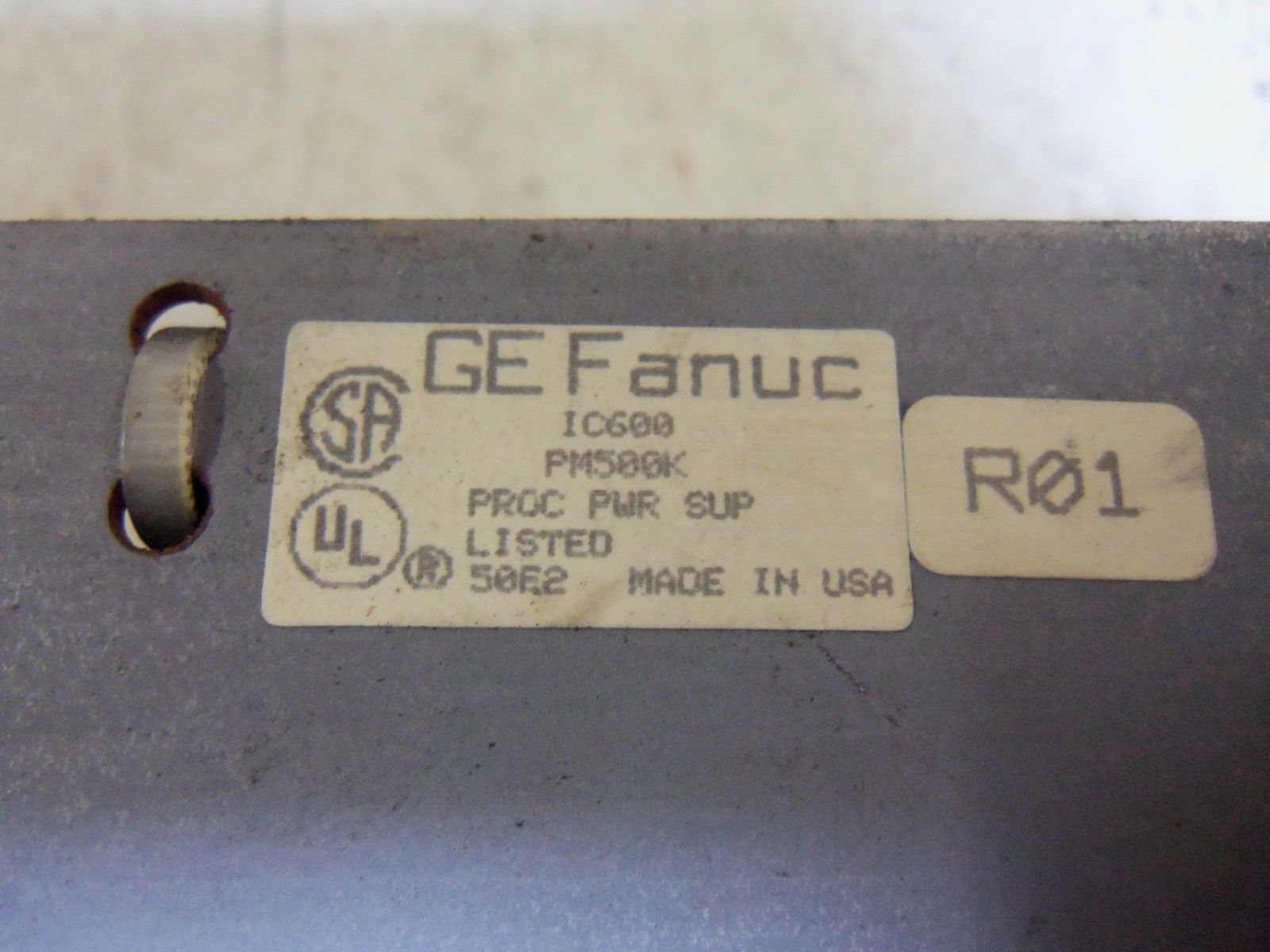 GE FANUC IC600PM500K POWER SUPPLY UNMP