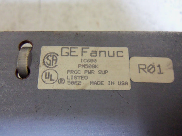 GE FANUC IC600PM500K POWER SUPPLY UNMP