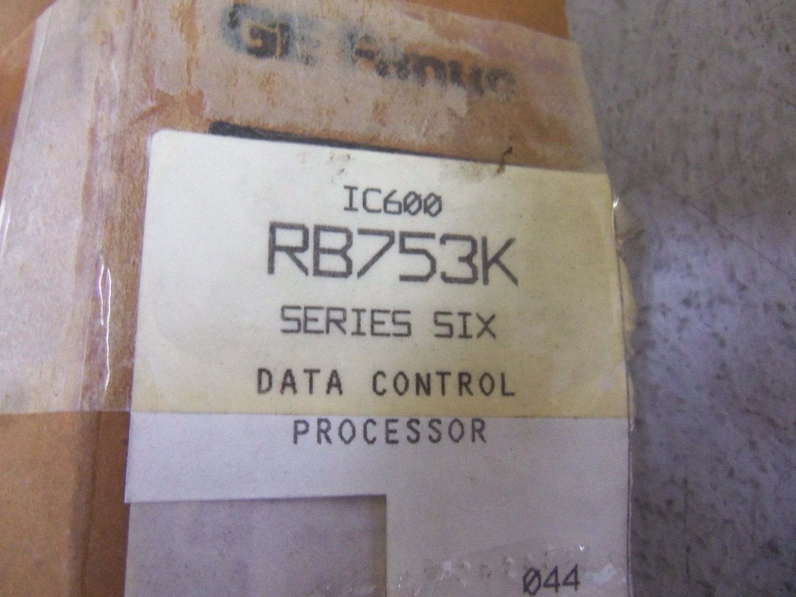 GE FANUC IC600RB753K PROCESSOR MODULE NSMP