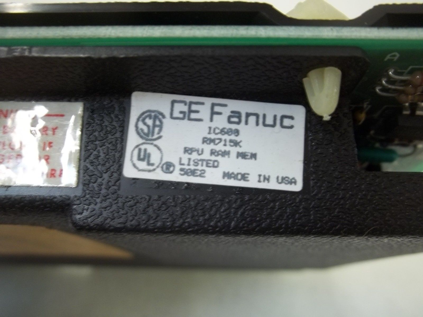 GE FANUC IC600RM715K DATA STORAGE UNMP