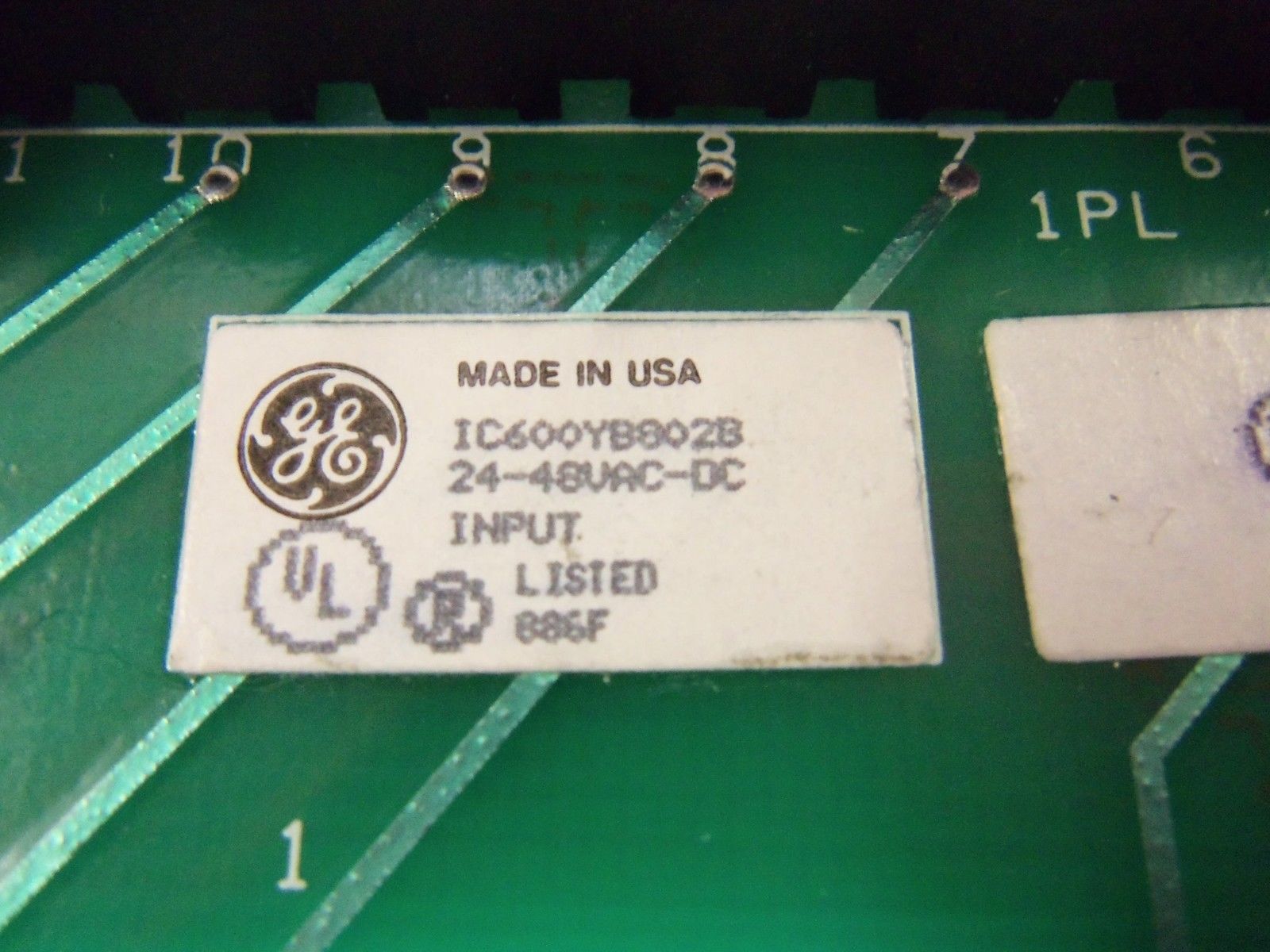 GE FANUC IC600YB802B INPUT MODULE UNMP