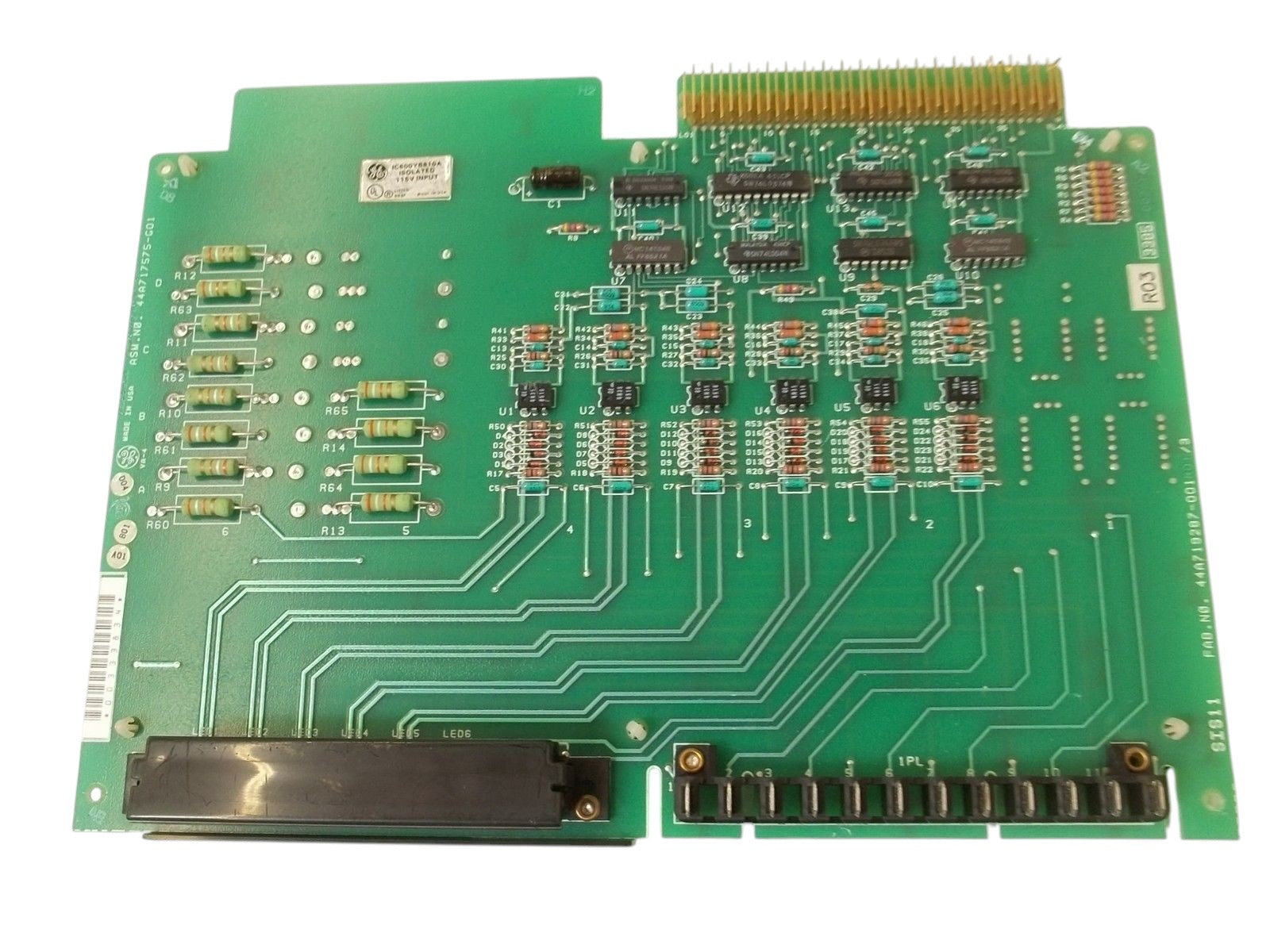 GE FANUC IC600YB810A ISOLATED 115V INPUT UNMP