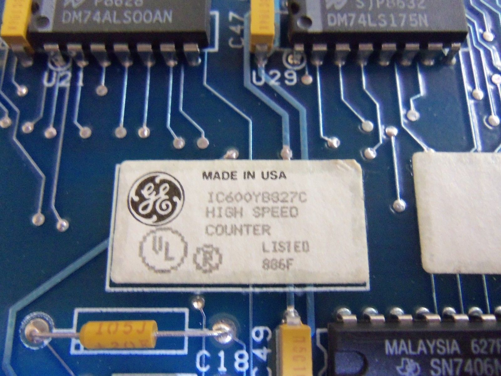 GE FANUC IC600YB827C COUNTER MODULE UNMP