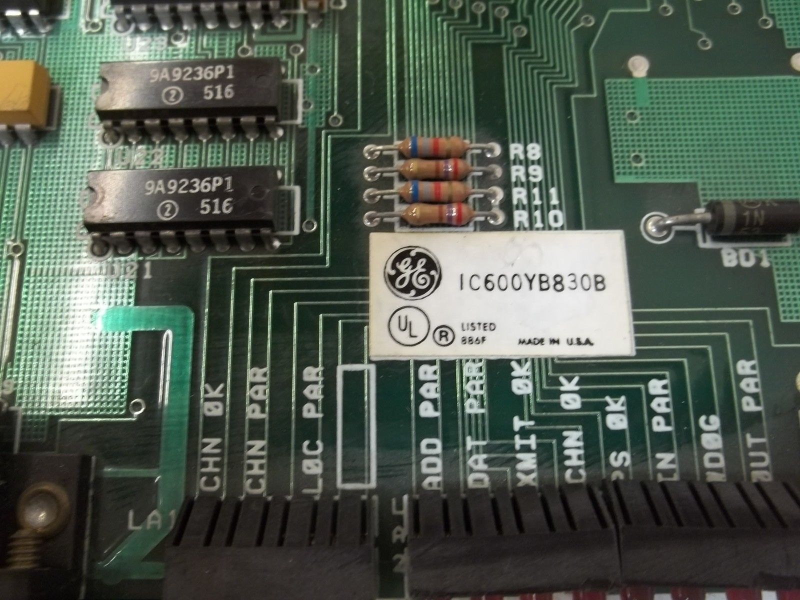 GE FANUC IC600YB830B RECEIVER MODULE ADVANCED I/O SERIES SIX UNMP