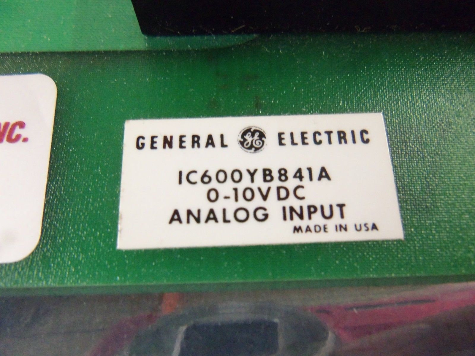 GE FANUC IC600YB841A ANALOG INPUT UNMP