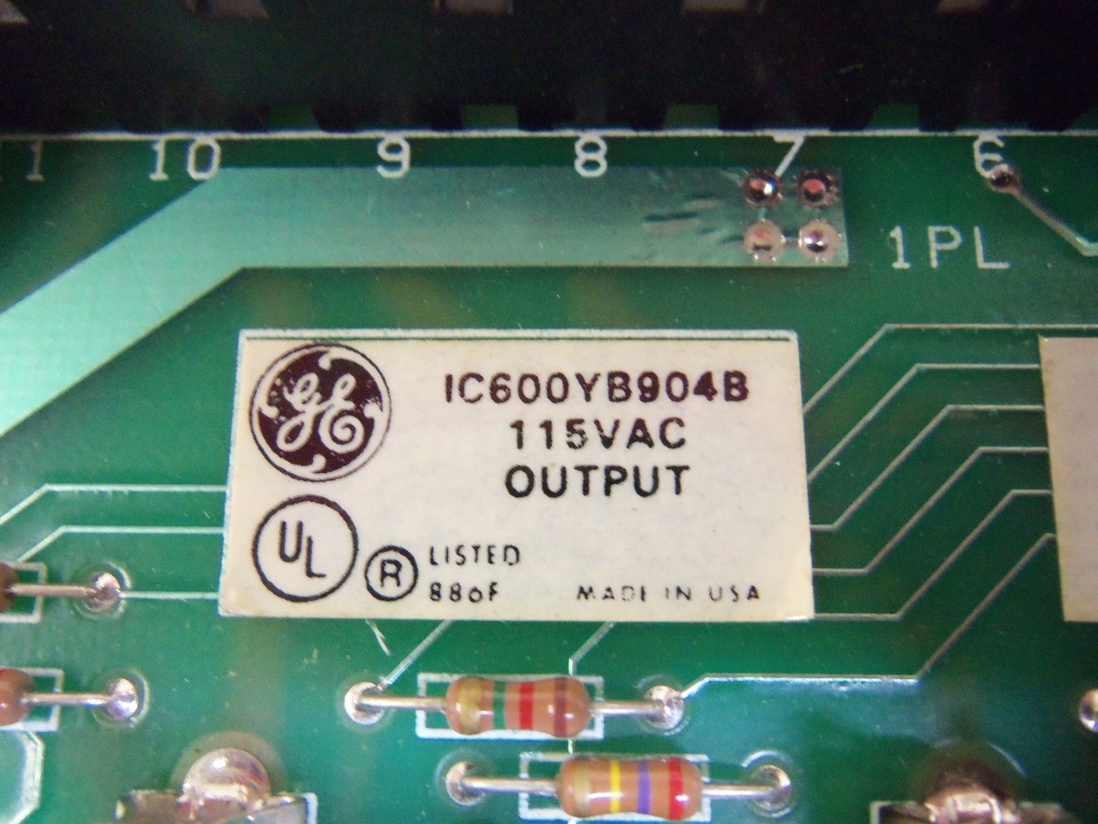 GENERAL ELECTRIC IC600YB904B OUTPUT MODULE NSMP