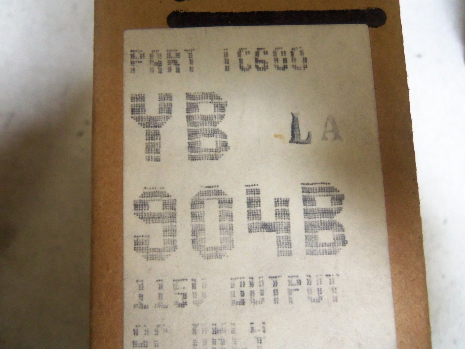 GENERAL ELECTRIC IC600YB904B OUTPUT MODULE NSMP