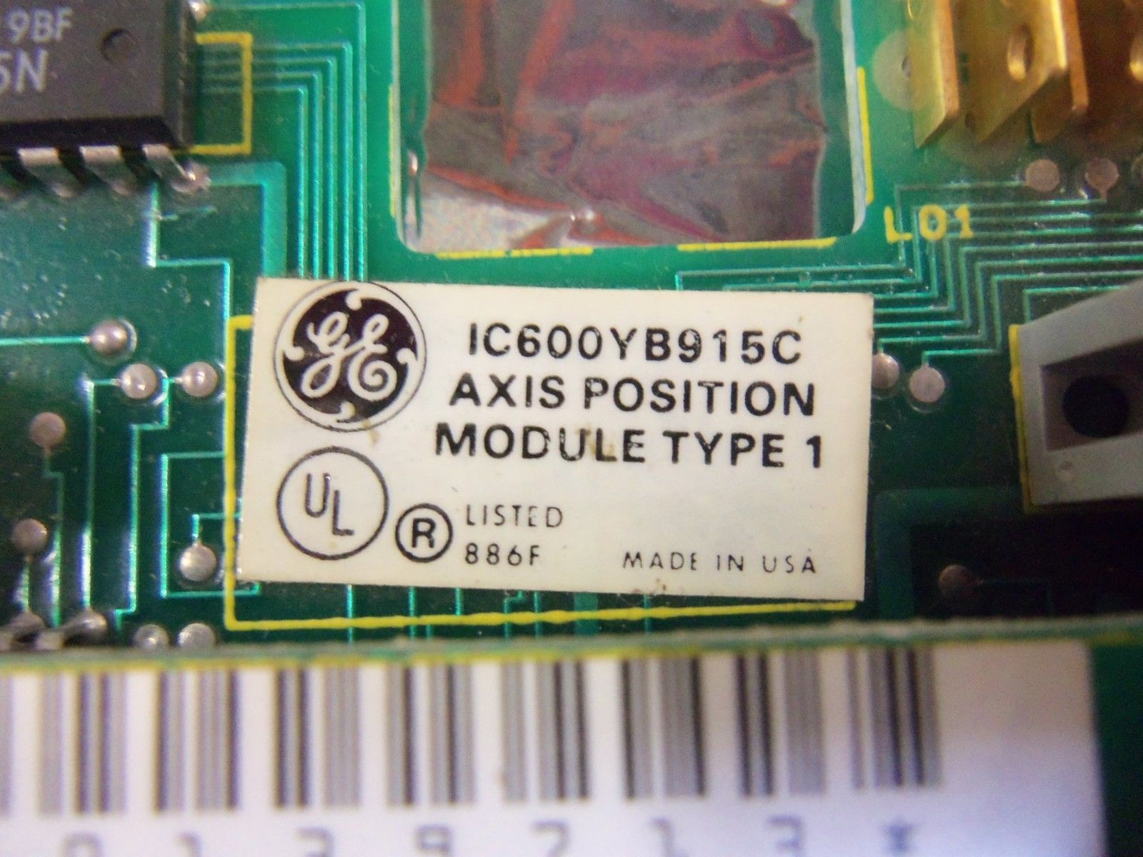 GE FANUC IC600YB915C AXIS MODULE UNMP