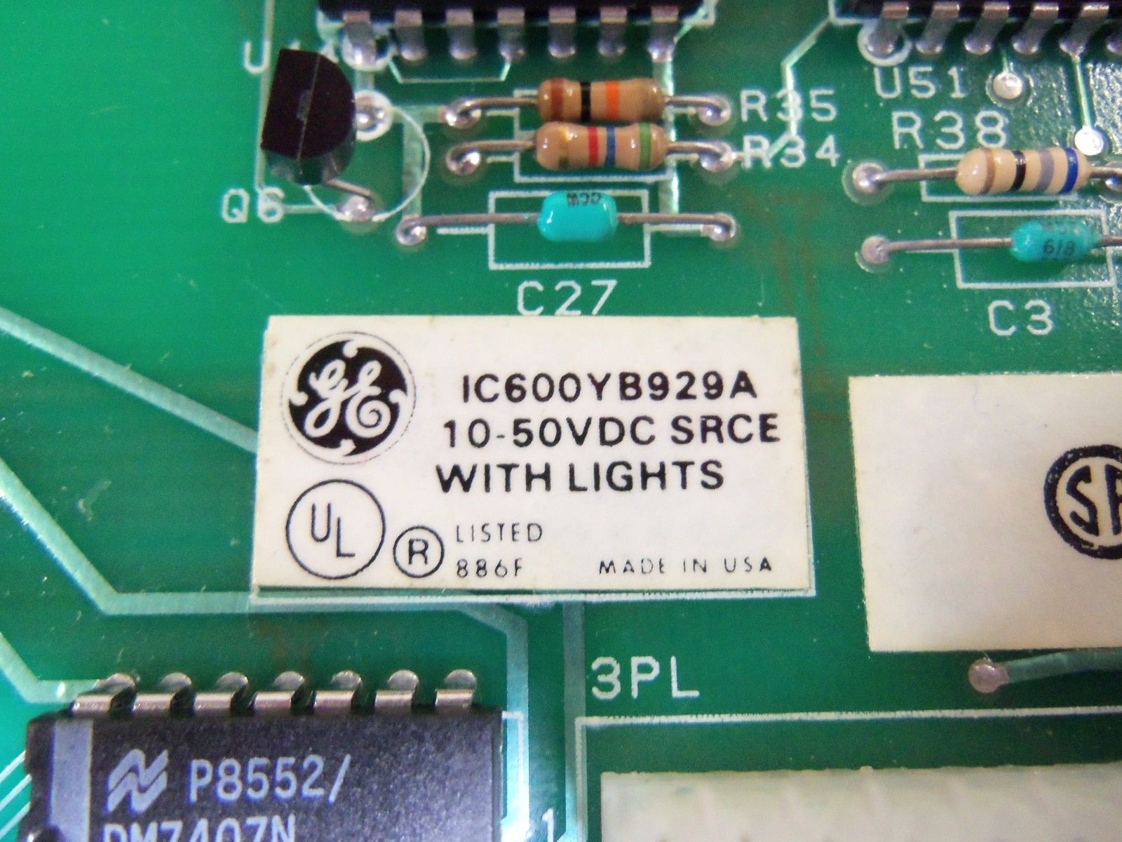 GE FANUC IC600YB929A OUTPUT MODULE UNMP