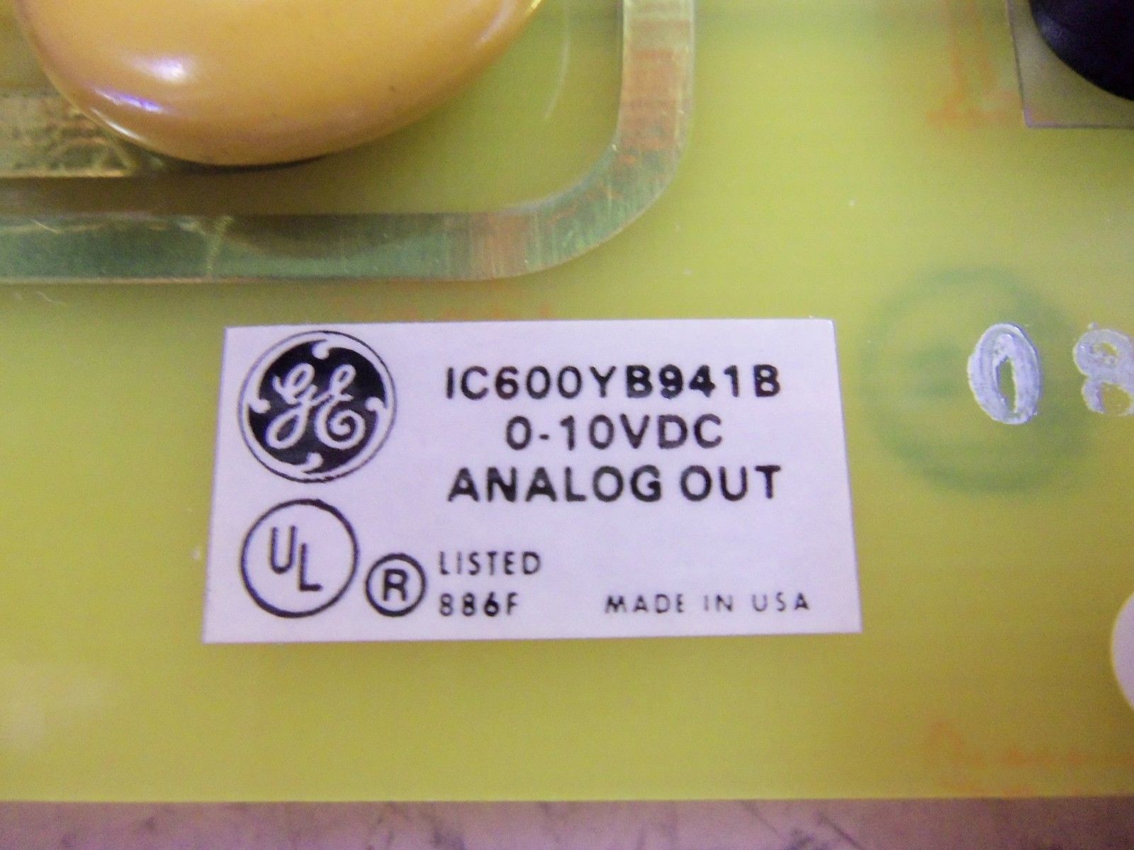 GE FANUC IC600YB941B OUTPUT MODULE UNMP