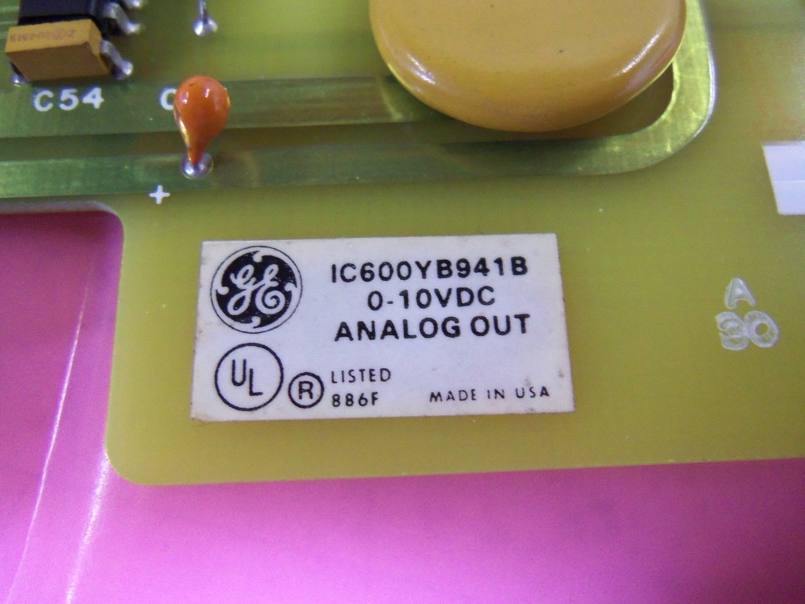 GE FANUC IC600YB941B OUTPUT MODULE (UNMP) UNMP
