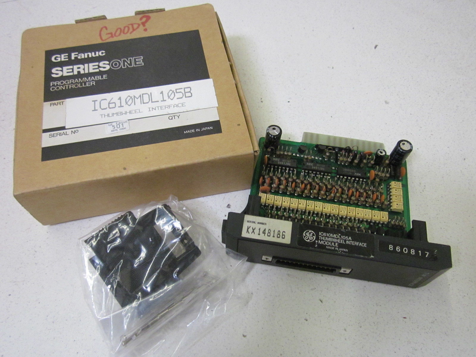 GE FANUC IC610MDL105A NSMP