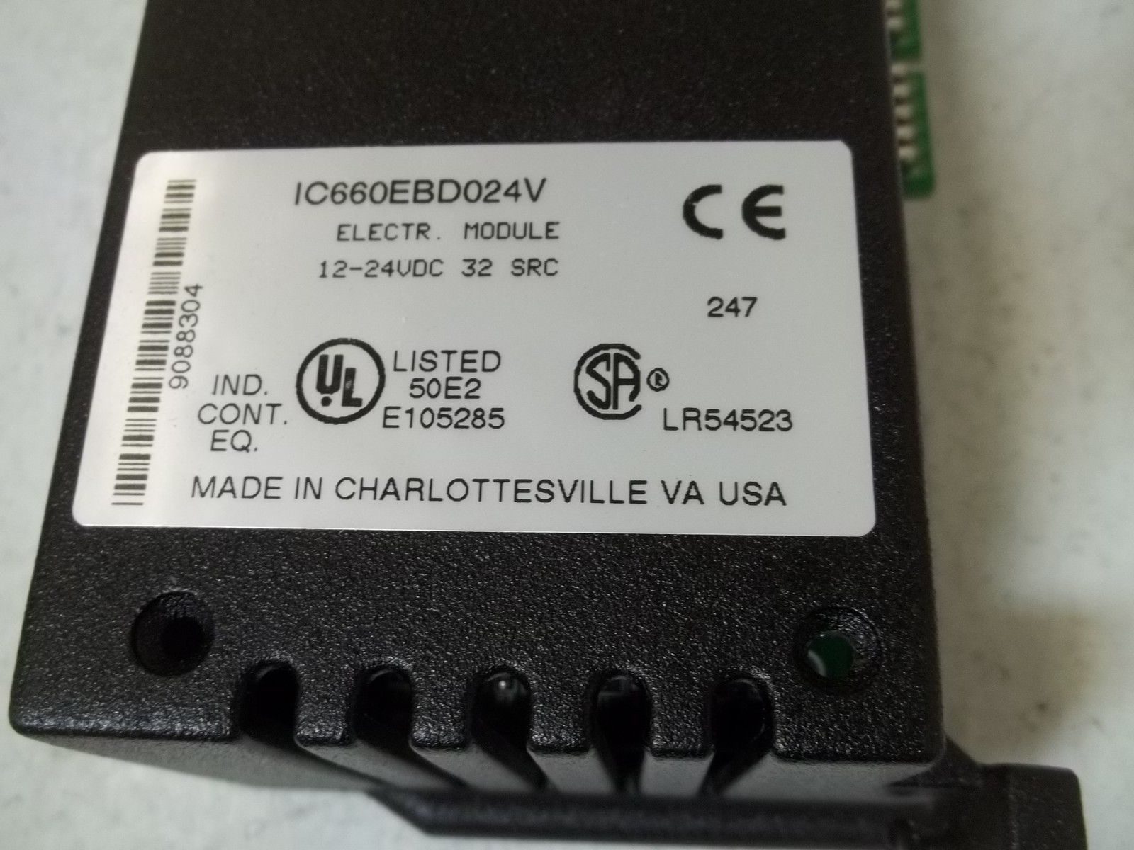 GE FANUC IC660EBD024V 32PT SOURCE ELECTRONICS 12/24VDC NSMP