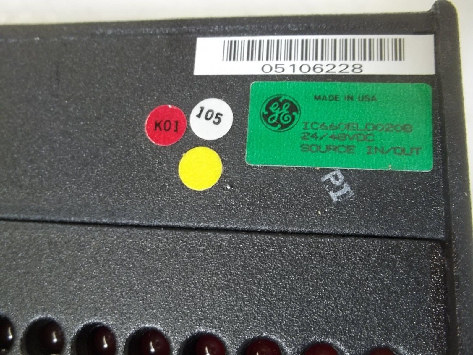 GE FANUC IC660ELD020B 24/48VDC SOURCE IN/OUT NSNP