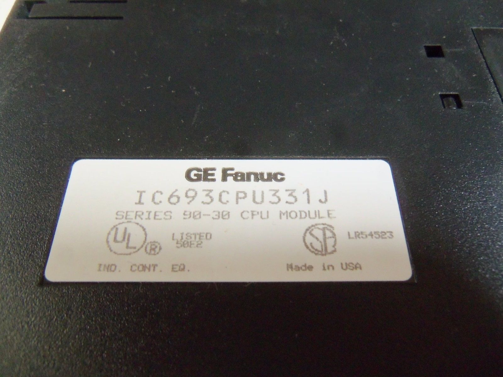 GE FANUC IC693CPU331J CPU MODULE UNMP