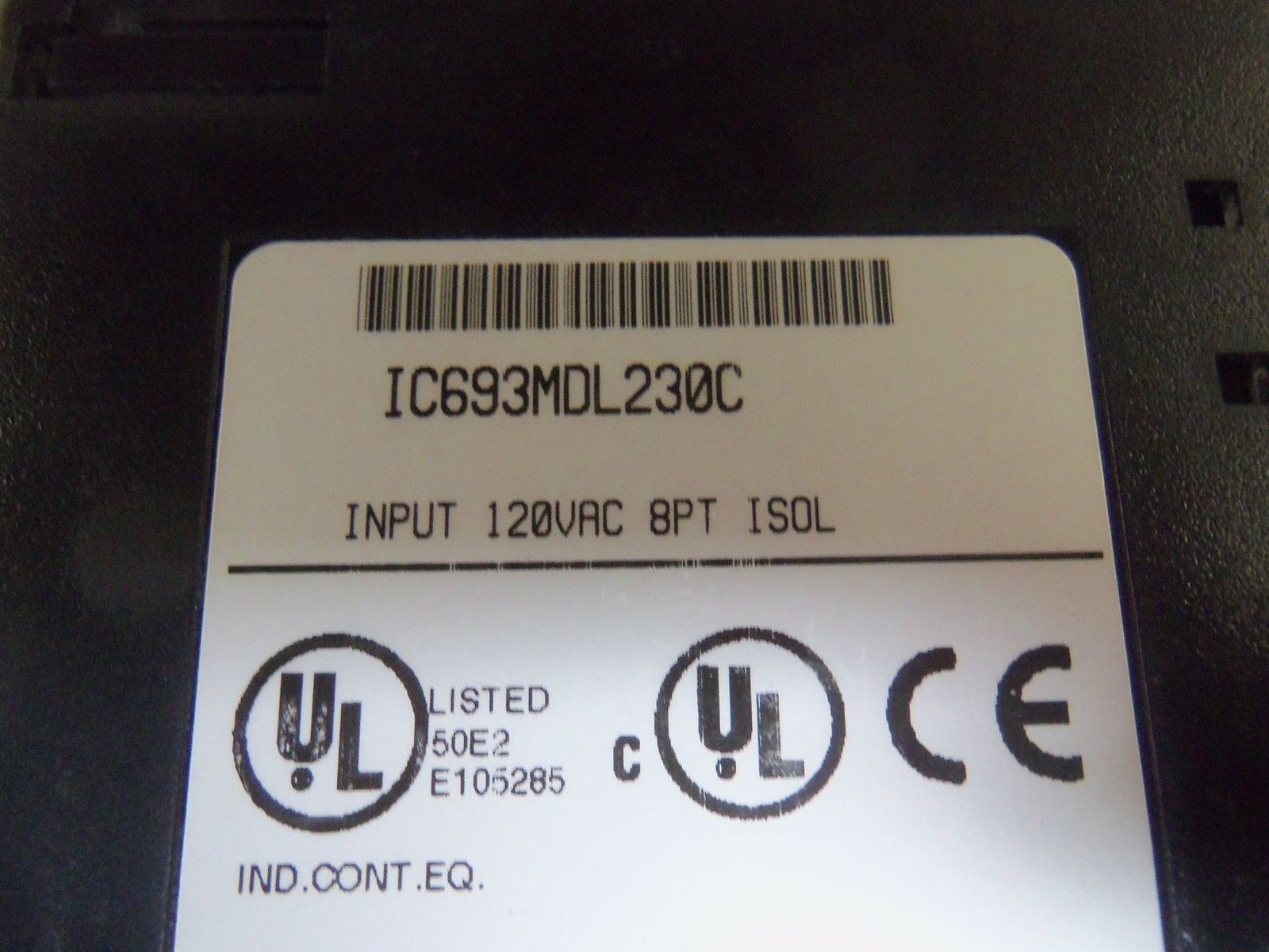 GE FANUC IC693MDL230C INPUT MODULE NSMP