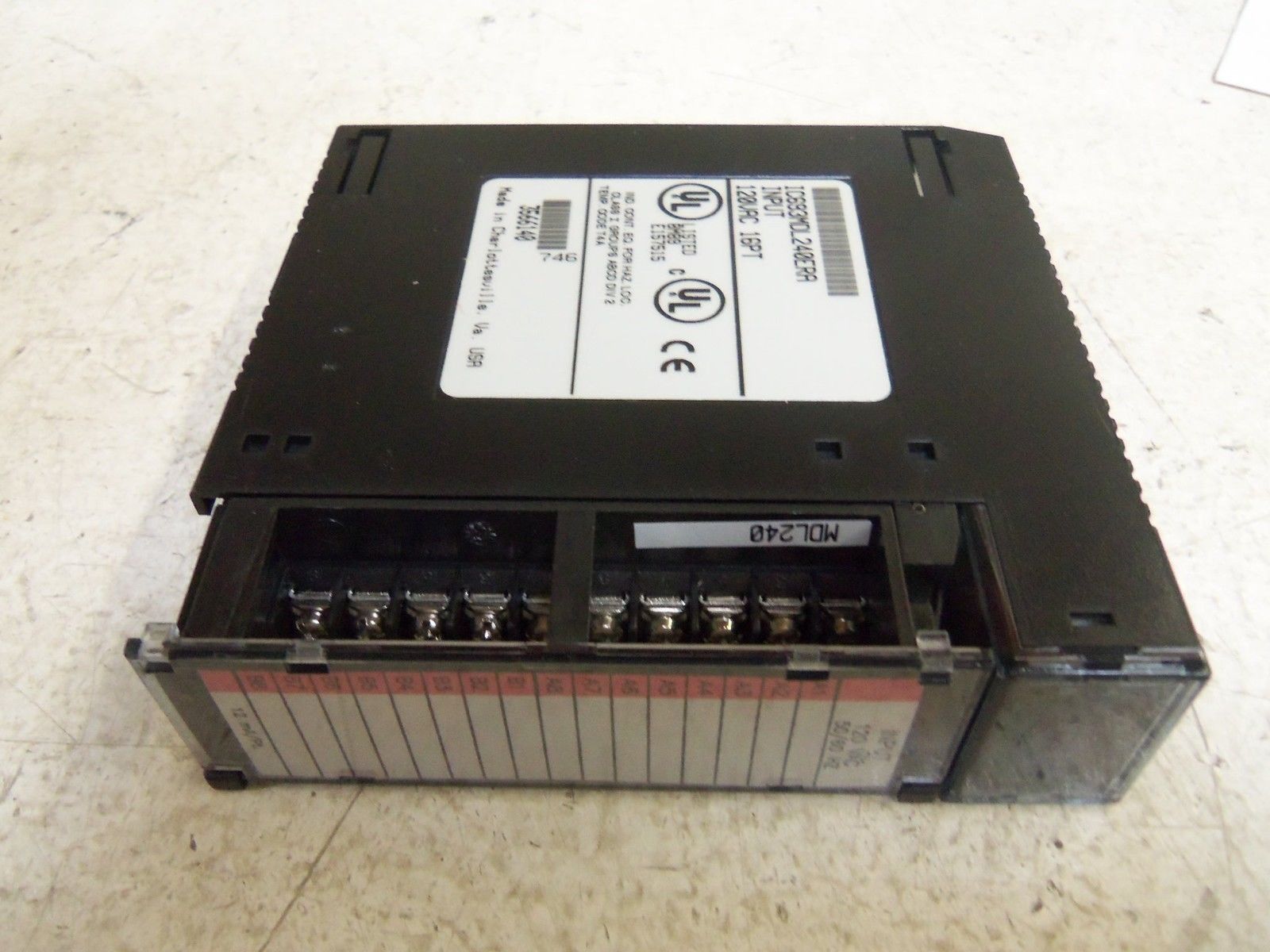GE FANUC IC693MDL240ERA INPUT MODULE NSMP