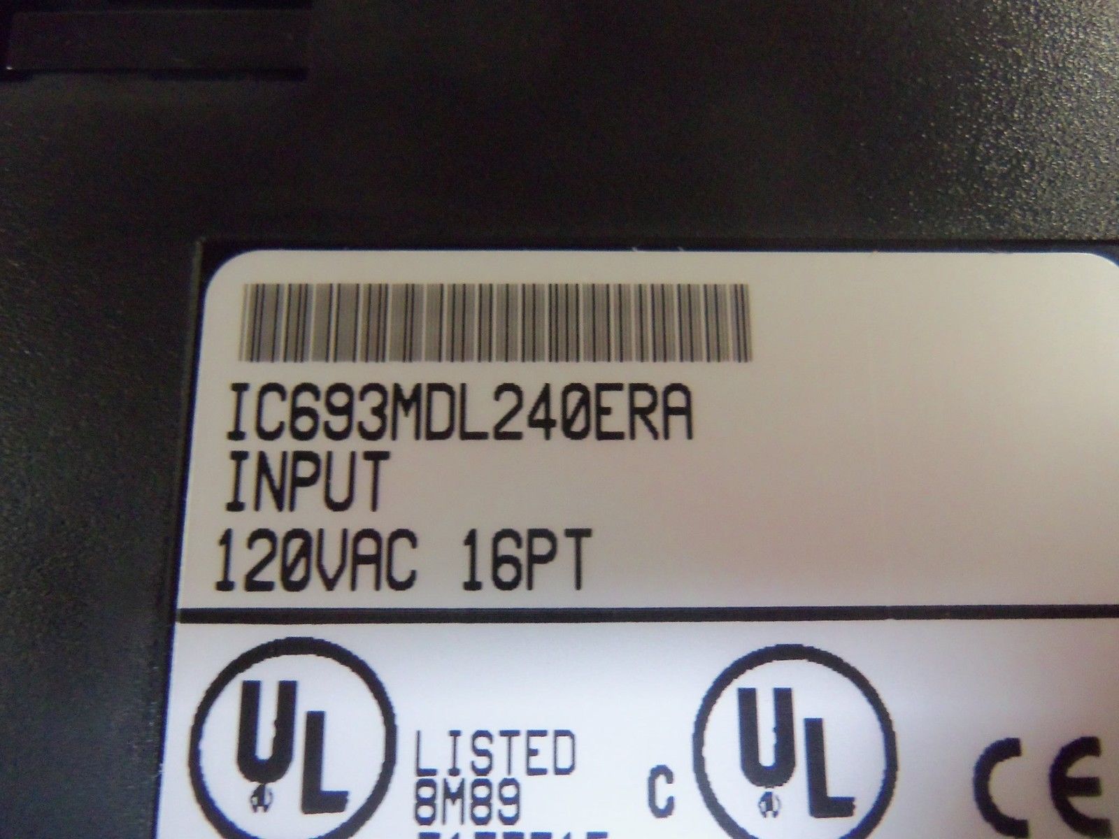 GE FANUC IC693MDL240ERA INPUT MODULE NSMP