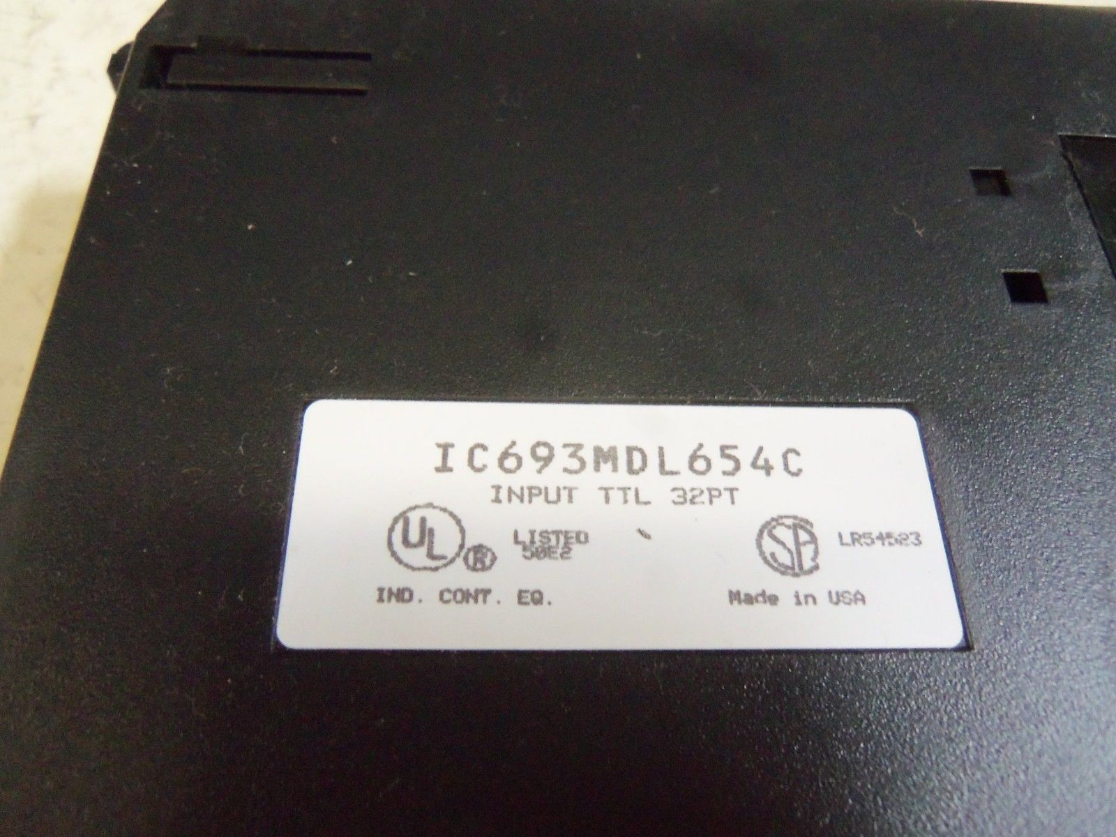 GE FANUC IC693MDL654C INPUT MODULE UNMP