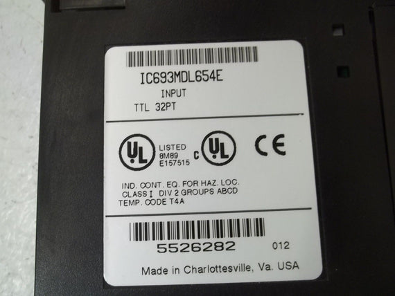 GE FANUC IC693MDL654E INOUT TTL 32PT *USED*