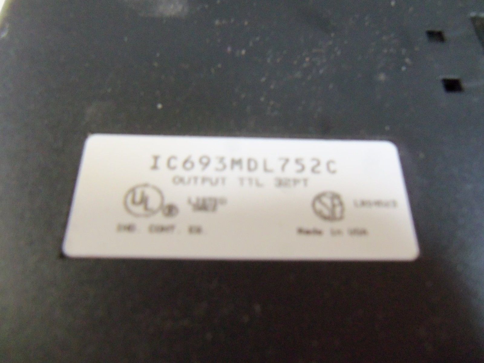 GE FANUC IC693MDL752C OUTPUT MODULE UNMP