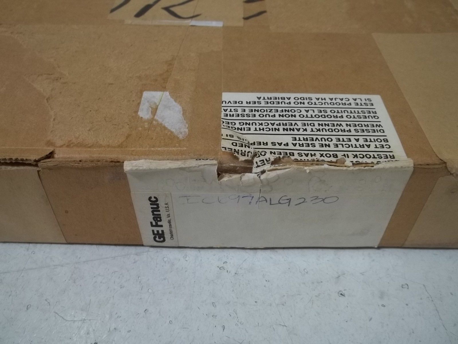 GE FANUC IC697ALG230 OUTPUT ANALOG (V&I) HIGH LEVEL NSMP