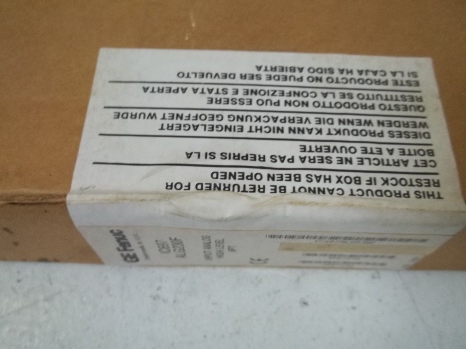 GE FANUC IC697ALG230F INPUT ANALOG HIGH LEVEL 8PT NSFS