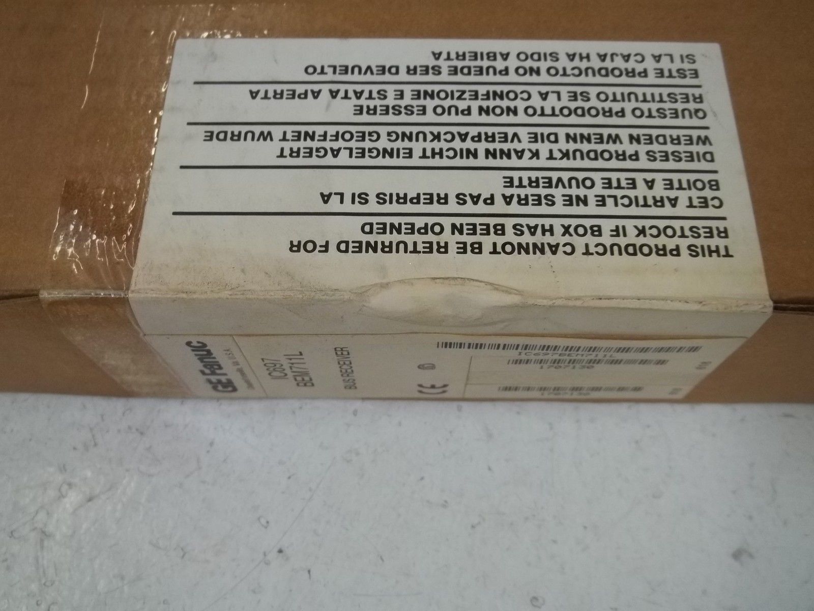 GE FANUC IC697BEM711L BUS RECEIVER NSFS