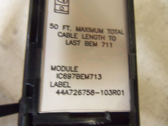 GE FANUC IC697BEM713 BUS TRANSMITTER UNMP