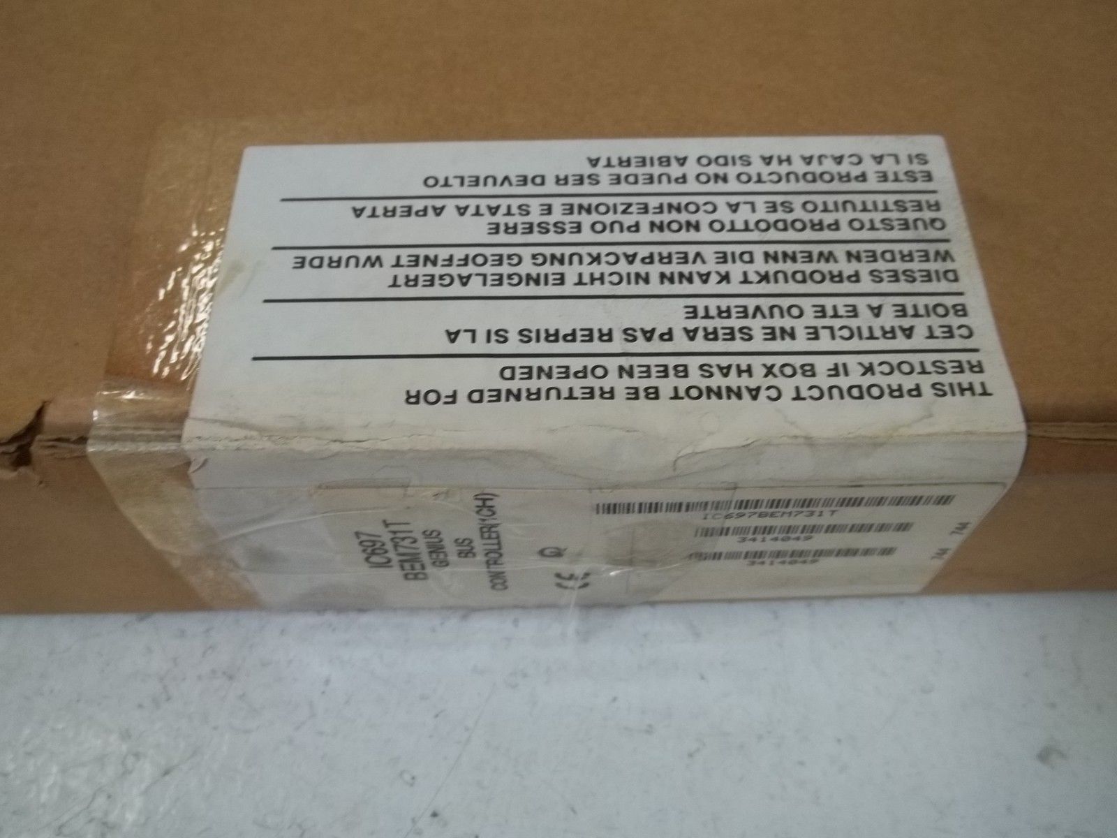 GE FANUC IC697BEM731T GENIUS BUS CONTROLLER (1CH) NSFS
