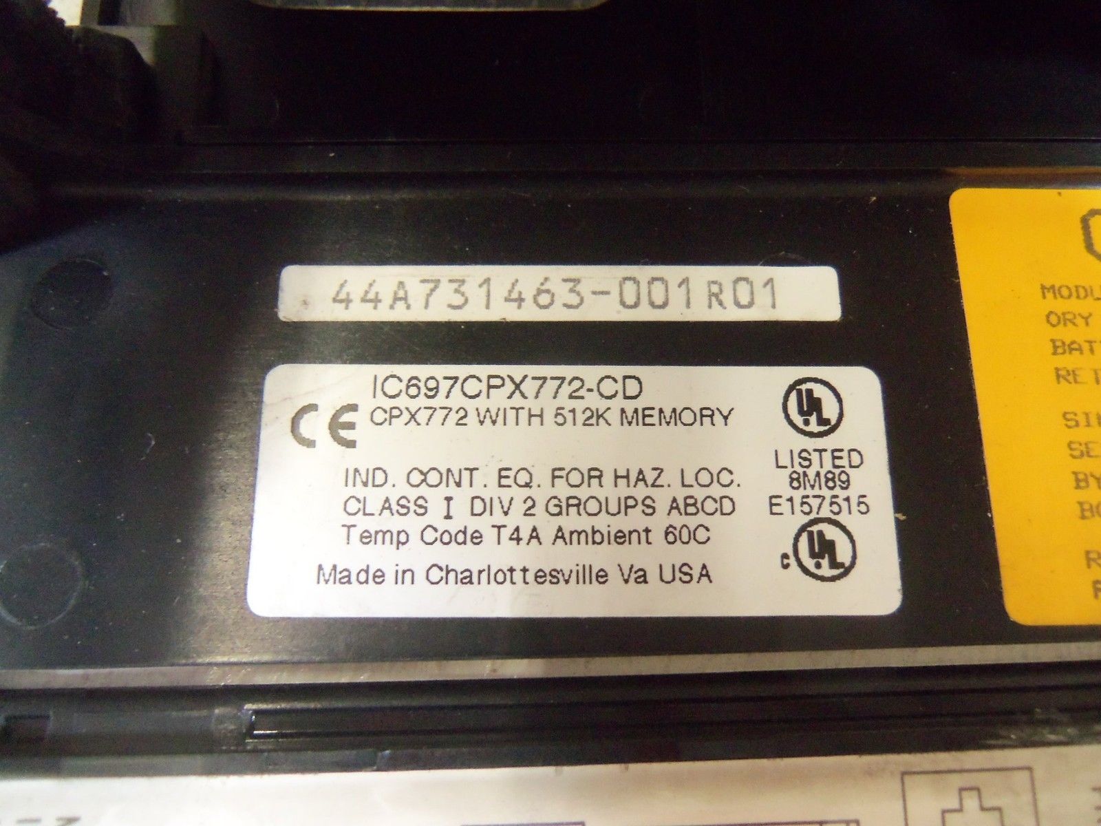 GE FANUC IC697CPX772-GD  REMAN