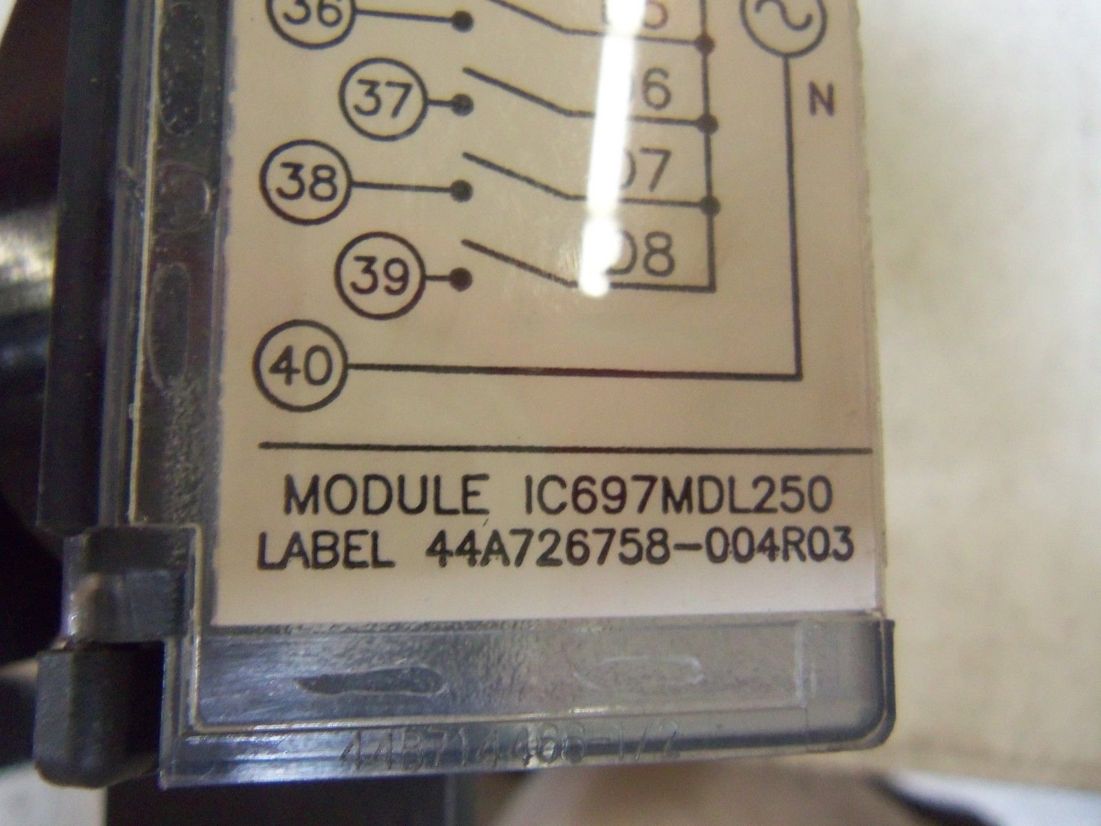 GE FANUC IC697MDL250 INPUT MODULE UNMP