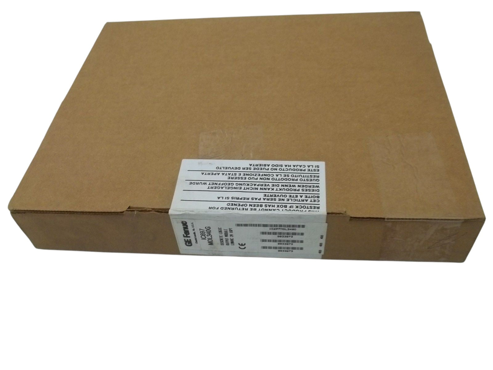 GE FANUC IC697MDL340G DISCRETE LOGIC OUTPUT MODULE 120VAC 2A 16PT FACTORY SEAL