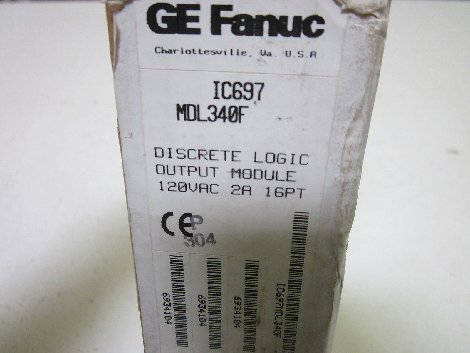 GE FANUC IC697MDL340F 120VAC NSMP