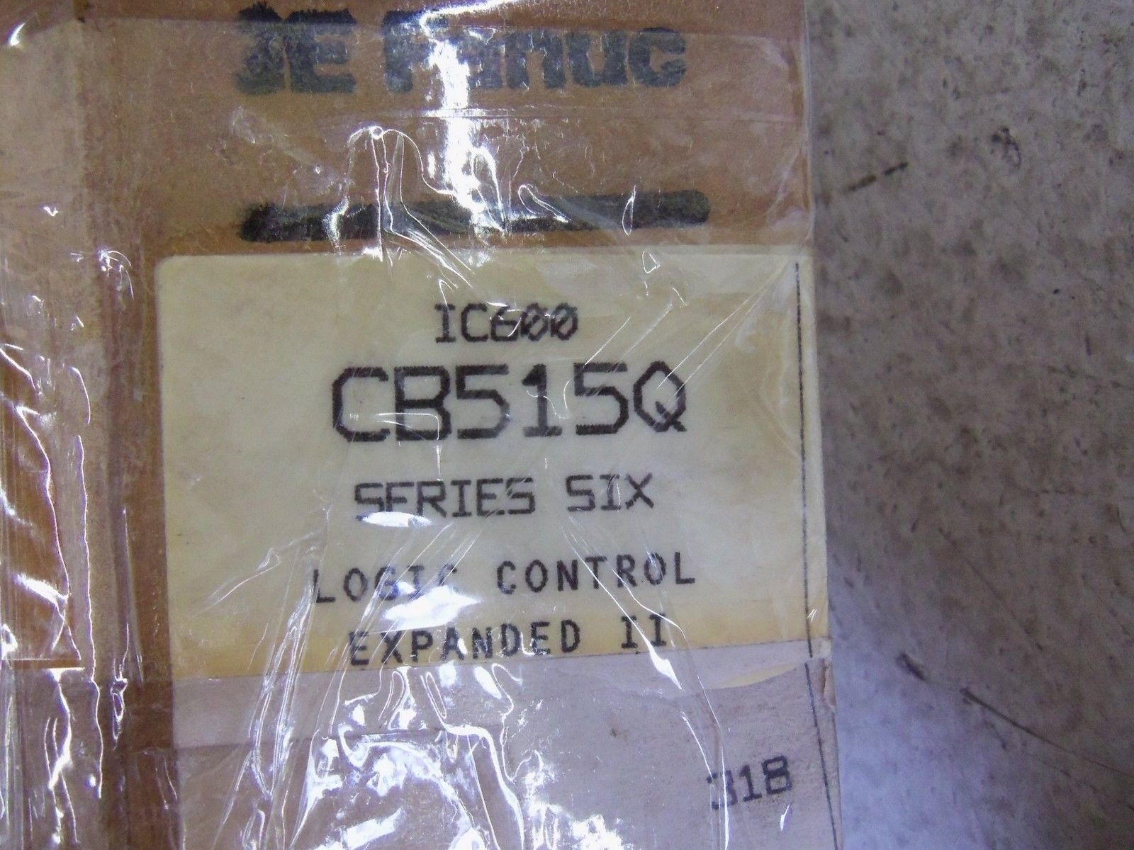 GE FNAUC IC600CB515Q CONTROL MODULE NSMP