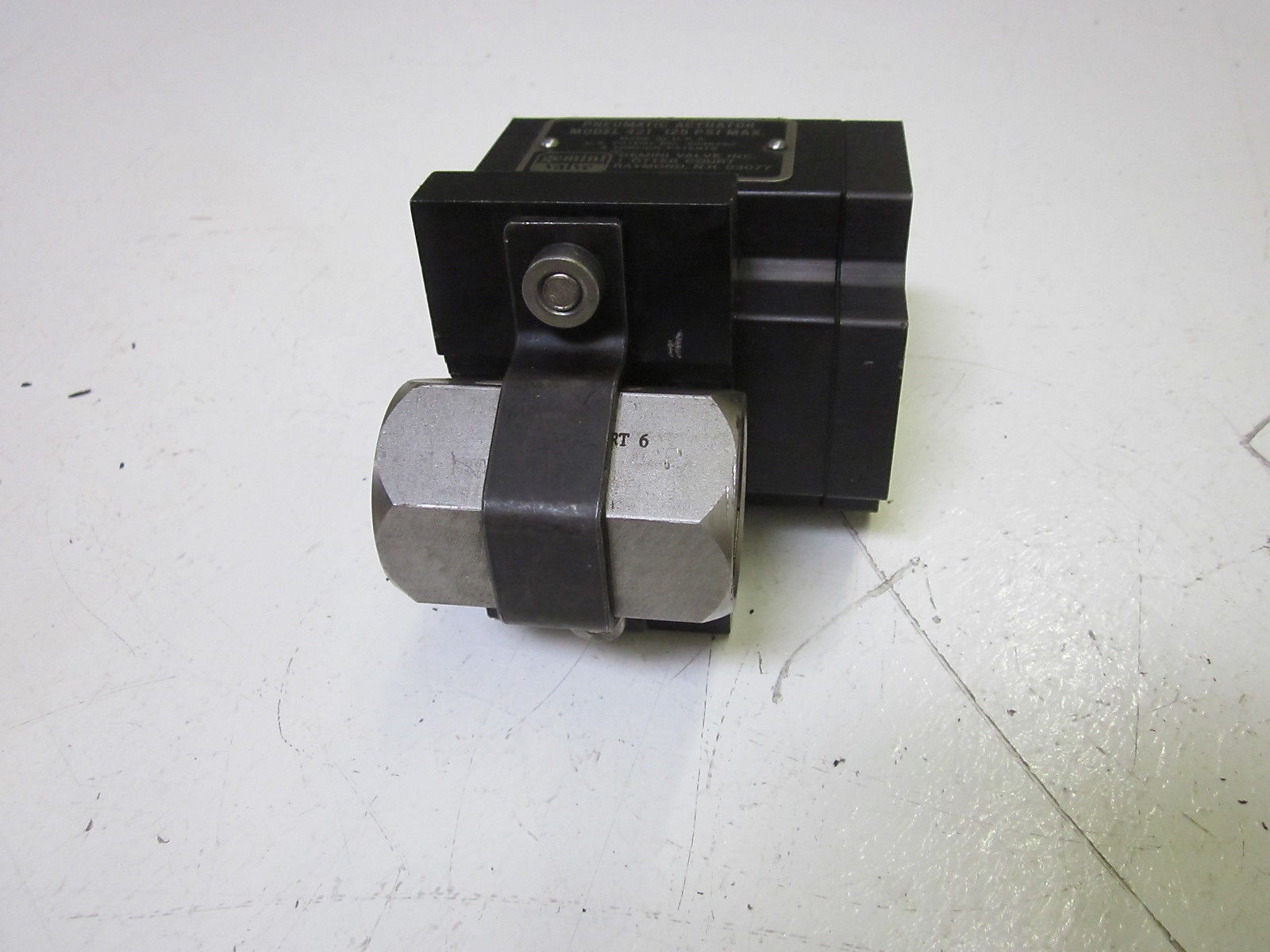 GEMINI VALVE INC. 421 PNEUMATIC ACTUATOR 125PSI UNMP