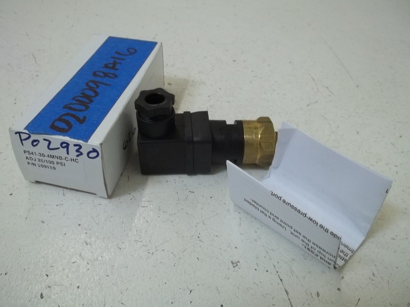 GEMS PS41-30-4MNB-C-HC PRESSURE SWITCH NSMP