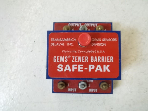 GEMS SAFE-PAK ST 43540 20V 250 OHM POSITIVE TWO CIRCUIT *NEW NO BOX*
