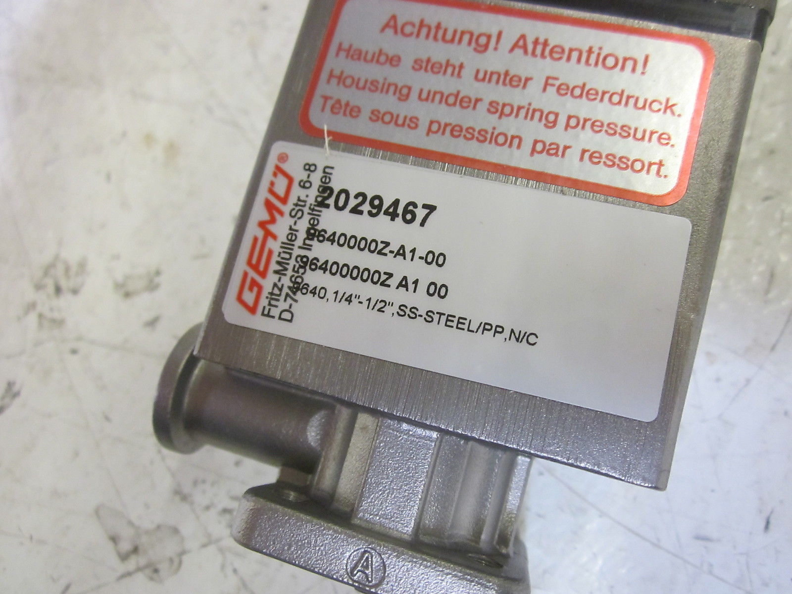 GEMU 9640000Z-A1-00 NSNP
