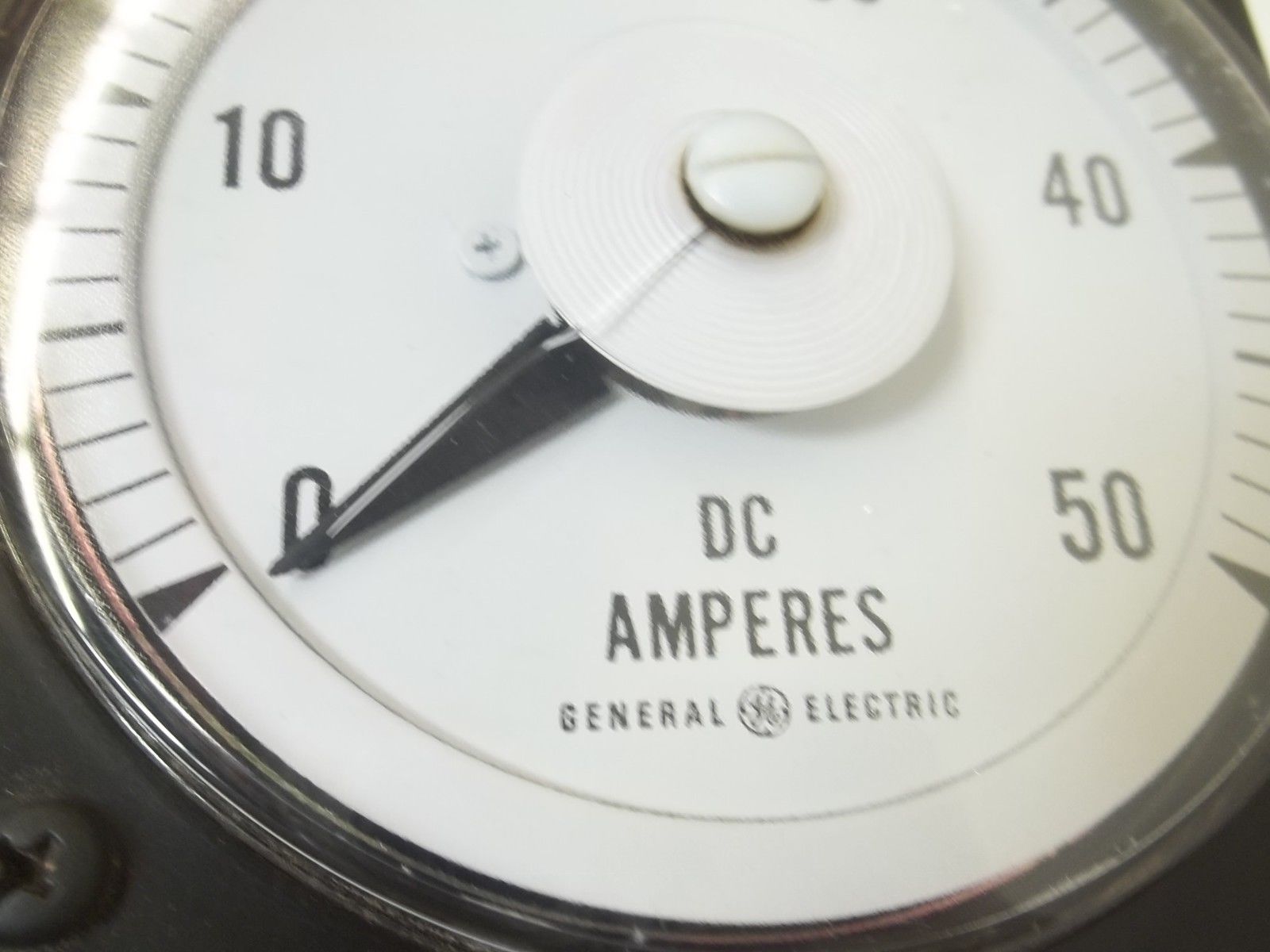 GENERAL ELECTRIC 103121ABNT7LAT PANEL METER 0-50 UNMP