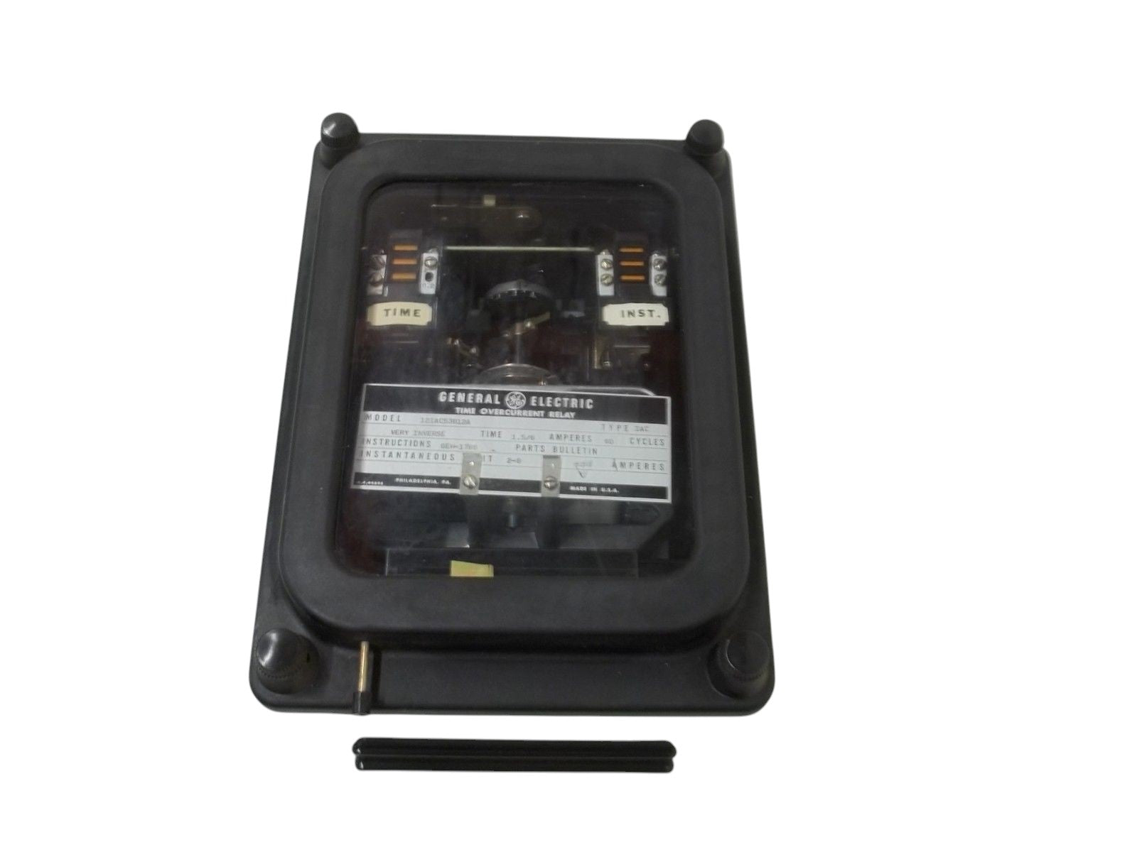 GENERAL ELECTRIC 12IAC53B12A TIME OVERCURRENT RELAY NSNP