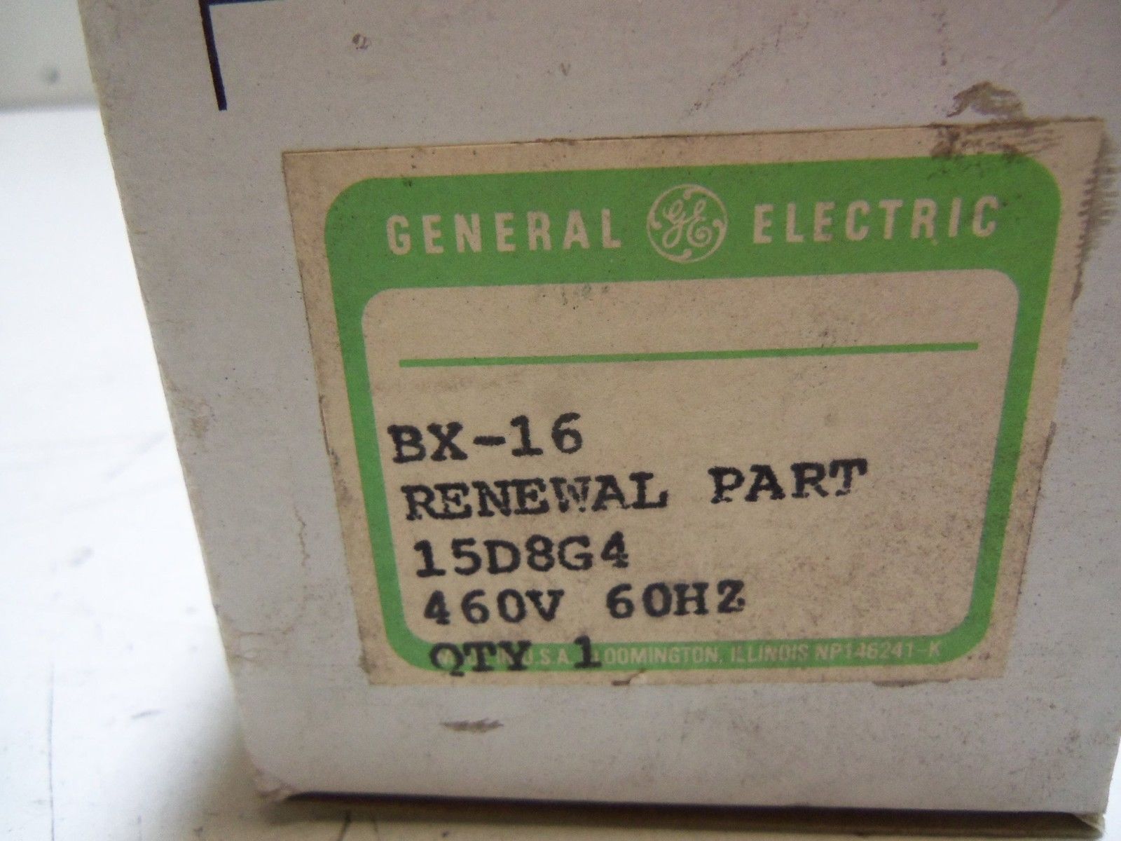 GENERAL ELECTRIC 15D8G4 COIL NSMP