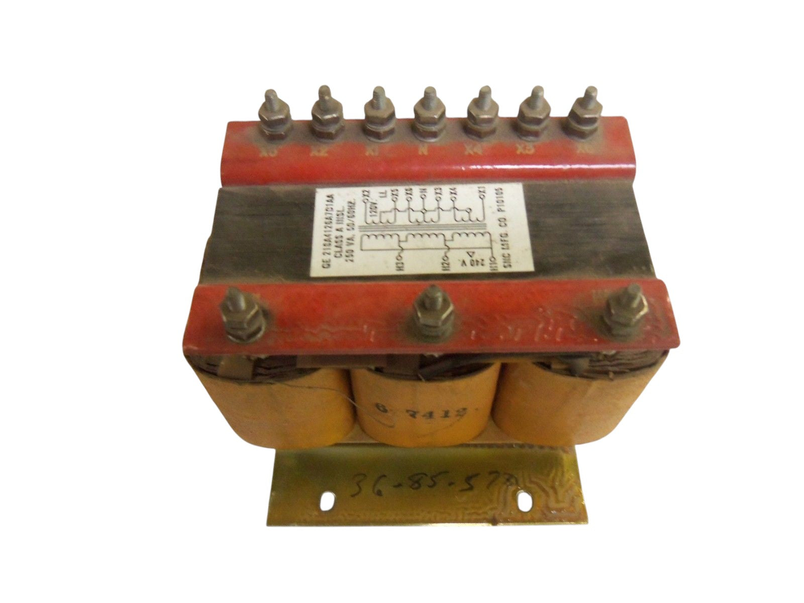 GENERAL ELECTRIC 218A4126A7B1AA TRANSFORMER UNMP