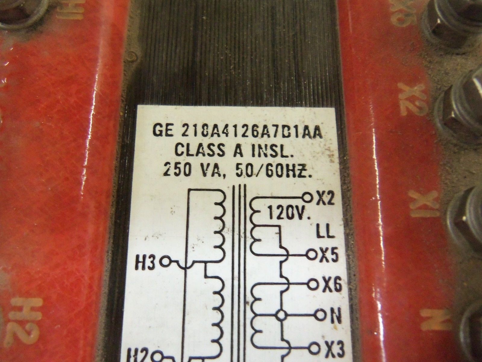 GENERAL ELECTRIC 218A4126A7B1AA TRANSFORMER UNMP