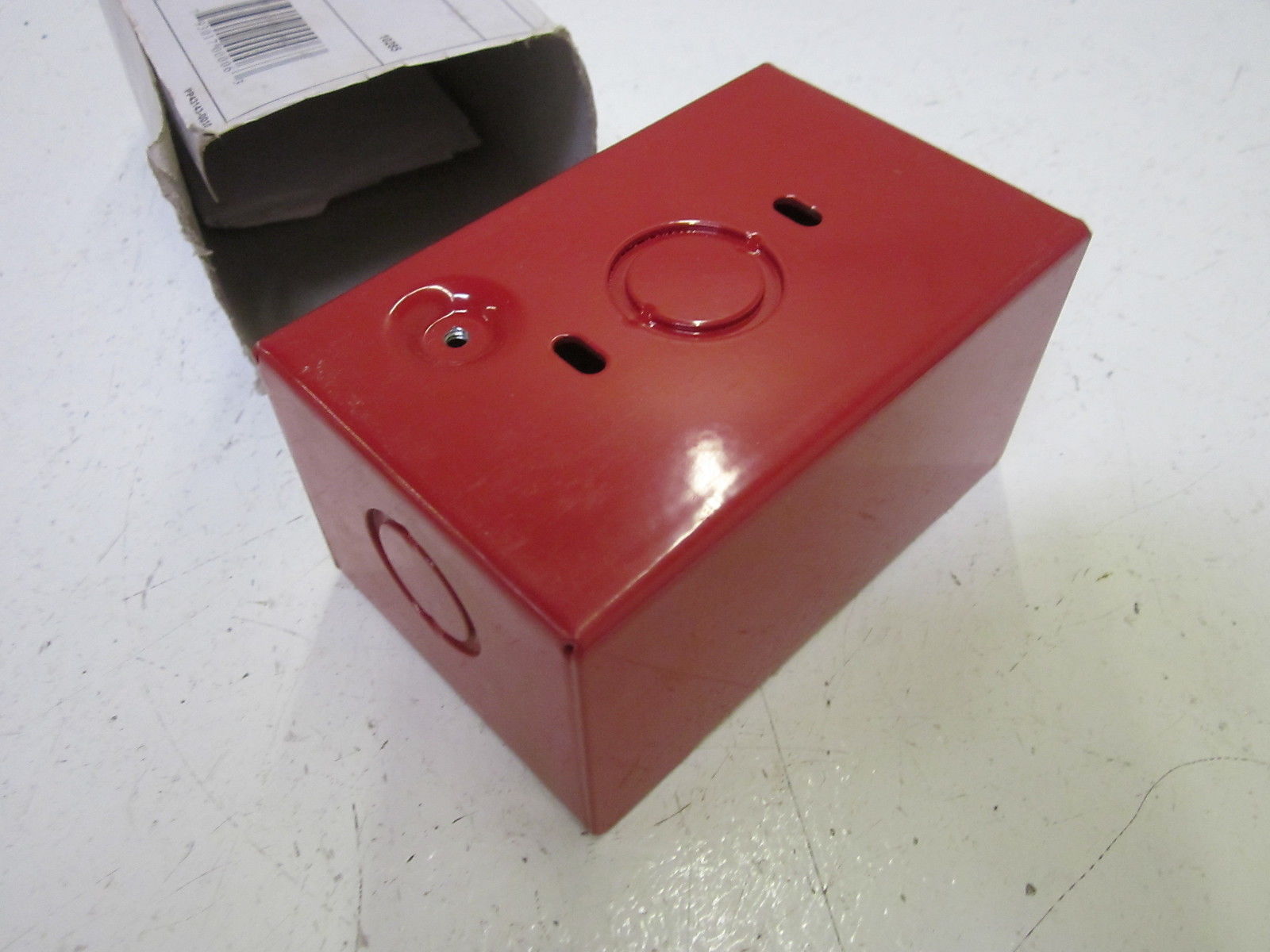GENERAL ELECTRIC 27193-11 FIRE ALARM RED SURFACE MOUNT NSMP